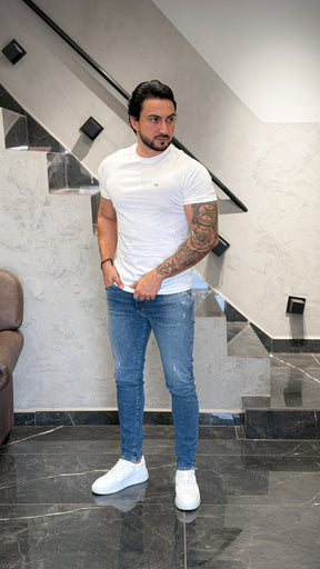 T-Shirt DIESEL Basic Branca
