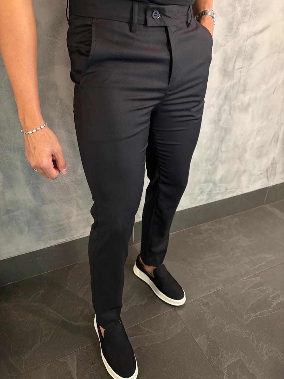 Calça Alfaiataria Skinny Preto