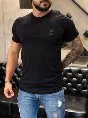 Camiseta LV PRETA BÁSICA