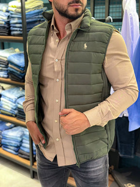 Camisa Ralph Lauren M/Longa Caqui